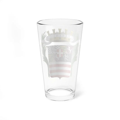 Cuneo-Stemma (Italy) (Coat of Arms) Pint Glass 16oz - Go Mug Yourself