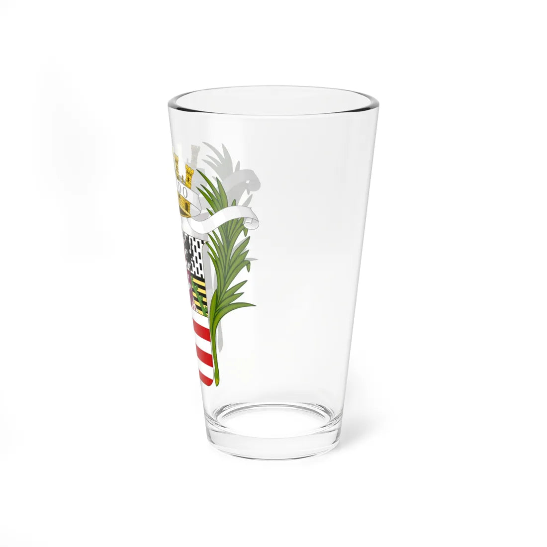 Cuneo-Stemma (Italy) (Coat of Arms) Pint Glass 16oz - Go Mug Yourself