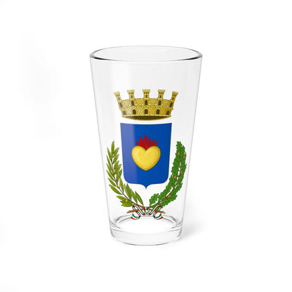 Cuorgnè-Stemma (Italy) (Coat of Arms) Pint Glass 16oz 16oz - Go Mug Yourself