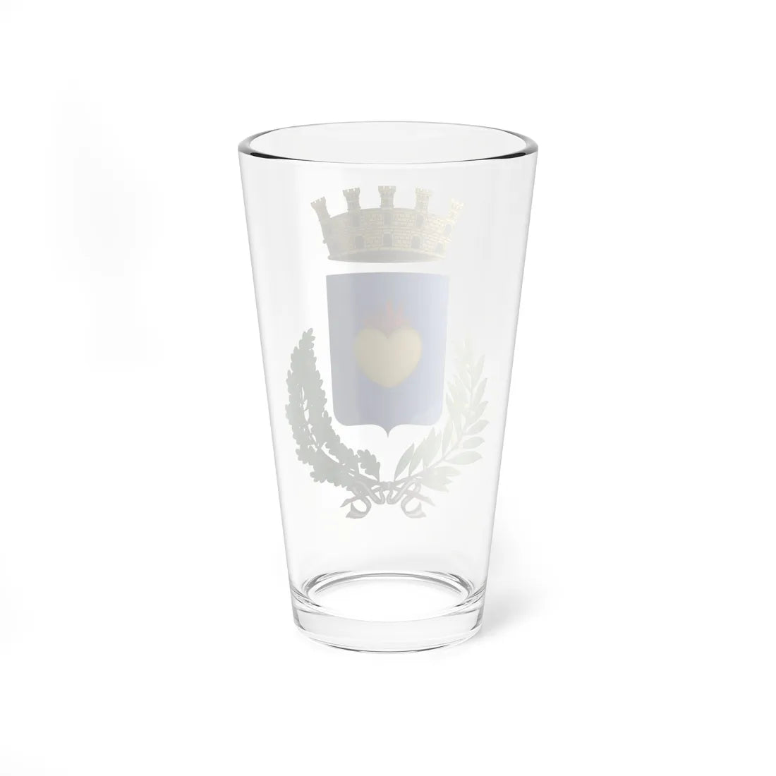 Cuorgnè-Stemma (Italy) (Coat of Arms) Pint Glass 16oz - Go Mug Yourself