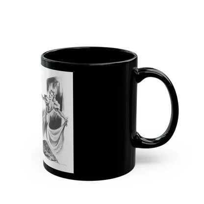 Cupid Goes Dancing by Hettie Vincent Nutbrown, Film Pictorial magazine, 1938 - Black Coffee Mug - Go Mug Yourself