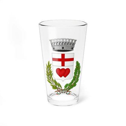 Curino-Stemma (Italy) (Coat of Arms) Pint Glass 16oz 16oz - Go Mug Yourself