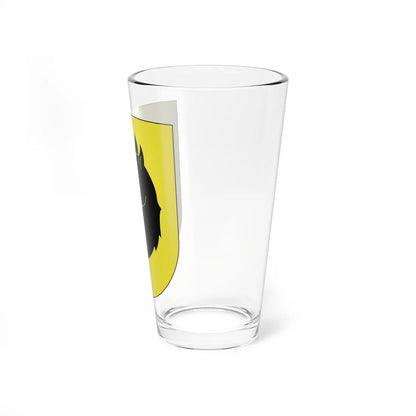 Curio-coat of arms (Switzerland) (Coat of Arms) Pint Glass 16oz - Go Mug Yourself