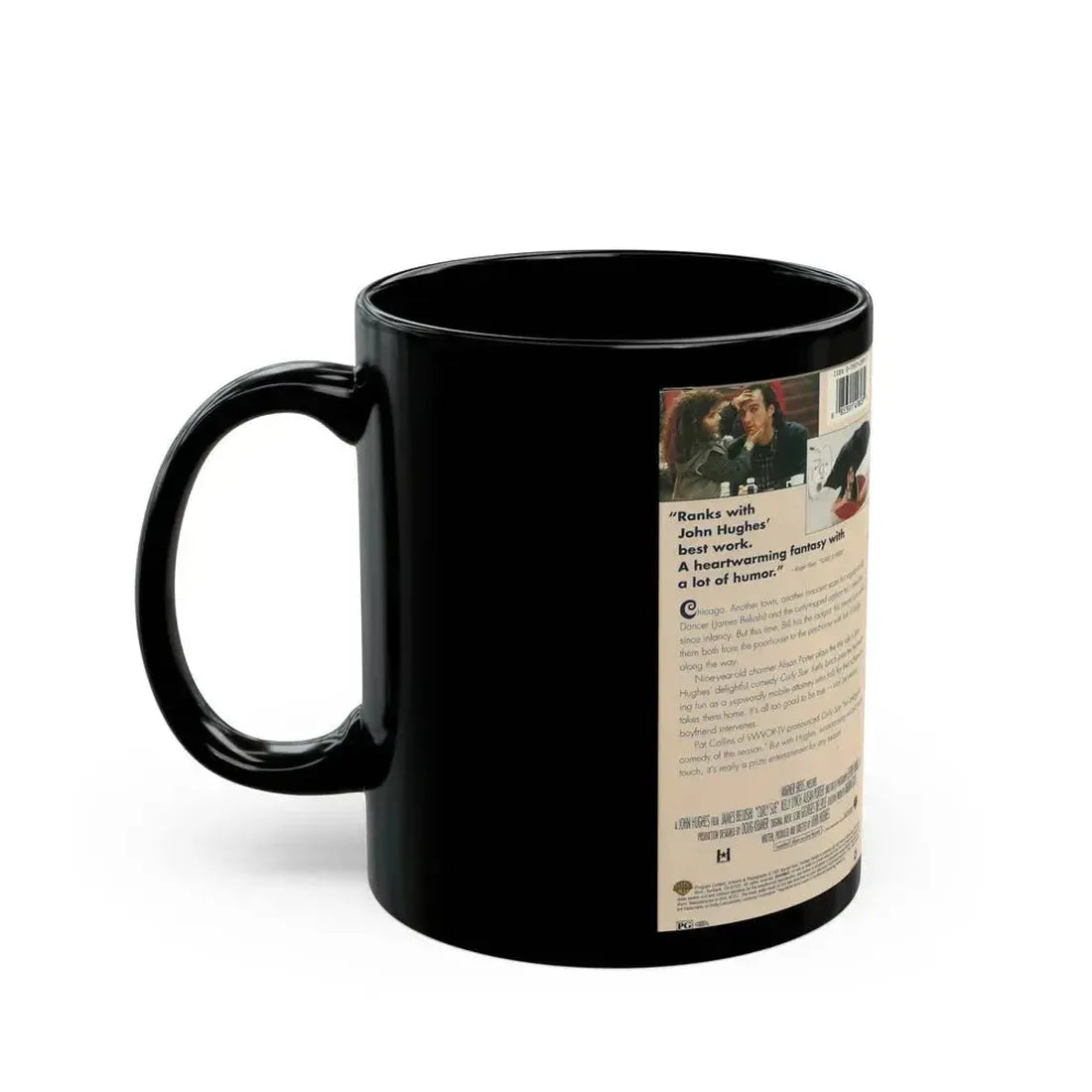 CURLY SUE (VHS COVER) - Black Coffee Mug - Go Mug Yourself
