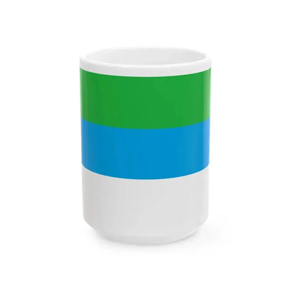 Curonia lipp (Estonia) White Coffee Mug 15oz - Go Mug Yourself