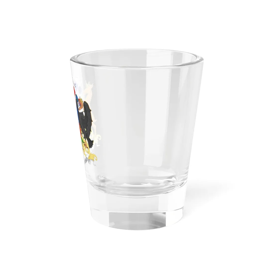 Current Coat of Arms of Chile Full Ornamented Proposal (Chile) (Coat of Arms) Shot Glass 1.5oz - Go Mug Yourself