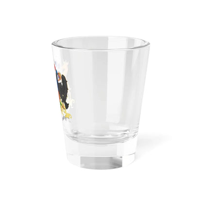 Current Coat of Arms of Chile Full Ornamented Proposal (Chile) (Coat of Arms) Shot Glass 1.5oz - Go Mug Yourself