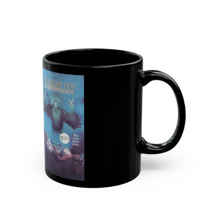 CURSE 4 THE ULTIMATE SACRIFICE (VHS COVER) - Black Coffee Mug-Go Mug Yourself