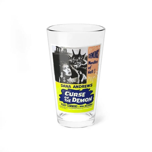 CURSE OF THE DEMON (2) 1957 Movie Poster - Pint Glass 16oz 16oz - Go Mug Yourself