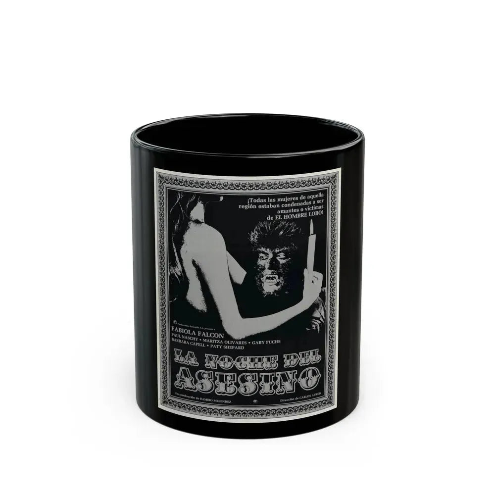 CURSE OF THE DEVIL 1973 Movie Poster - Black Coffee Mug 11oz - Go Mug Yourself