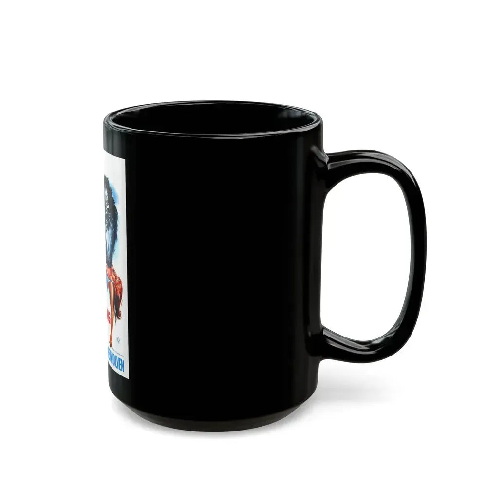 CURSE OF THE DEVIL (Belgian) 1973 Movie Poster - Black Coffee Mug - Go Mug Yourself