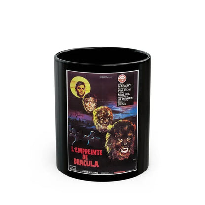 CURSE OF THE DEVIL (FRENCH) 1973 Movie Poster - Black Coffee Mug 11oz - Go Mug Yourself