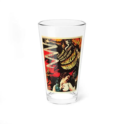CURSE OF THE DOLL PEOPLE 1961 Movie Poster - Pint Glass 16oz 16oz - Go Mug Yourself