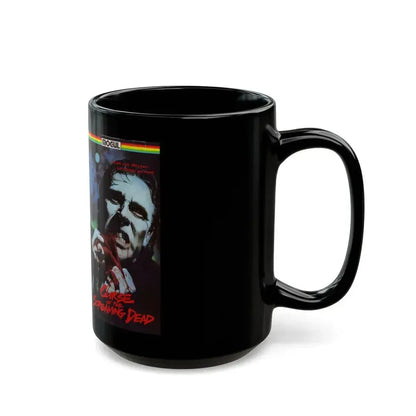 CURSE OF THE SCREAMING DEAD (VHS COVER) - Black Coffee Mug - Go Mug Yourself