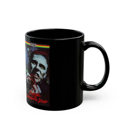 CURSE OF THE SCREAMING DEAD (VHS COVER) - Black Coffee Mug - Go Mug Yourself