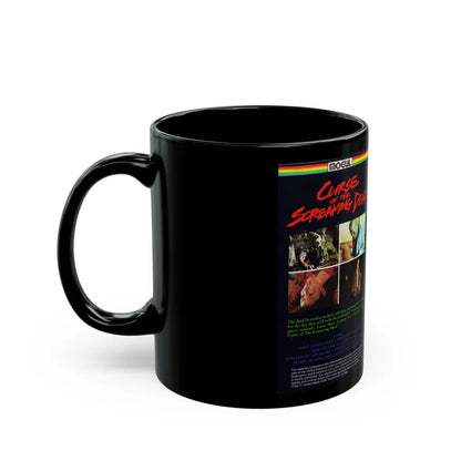 CURSE OF THE SCREAMING DEAD (VHS COVER) - Black Coffee Mug-Go Mug Yourself