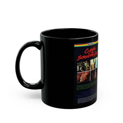 CURSE OF THE SCREAMING DEAD (VHS COVER) - Black Coffee Mug - Go Mug Yourself