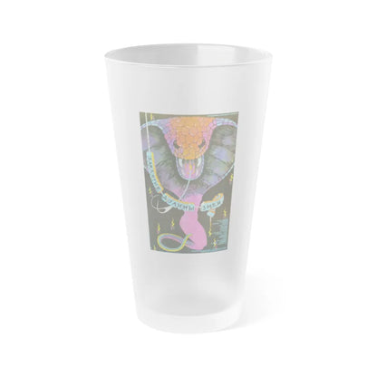 CURSE OF THE SNAKES VALLEY (2) 1988 Movie Poster - Frosted Pint Glass 16oz-16oz-Frosted-Go Mug Yourself