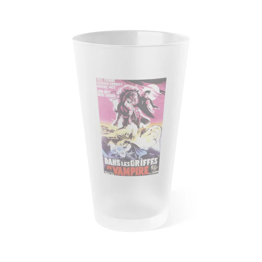 CURSE OF THE UNDEAD (FRENCH) 1959 Movie Poster - Frosted Pint Glass 16oz-16oz-Frosted-Go Mug Yourself