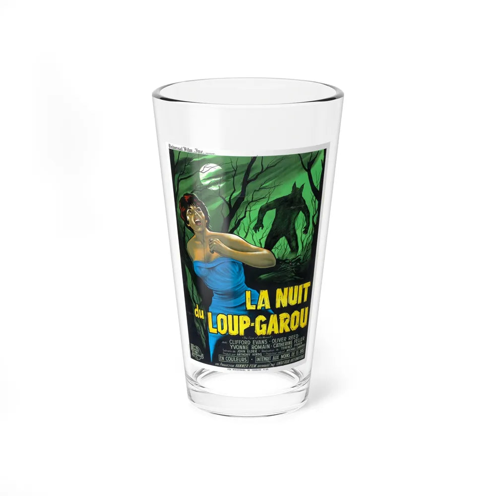 CURSE OF THE WEREWOLF (FRENCH) 1961 Movie Poster - Pint Glass 16oz-16oz-Go Mug Yourself