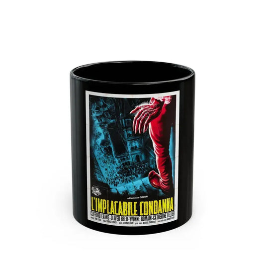 CURSE OF THE WEREWOLF (ITALIAN) 1961 Movie Poster - Black Coffee Mug 11oz - Go Mug Yourself