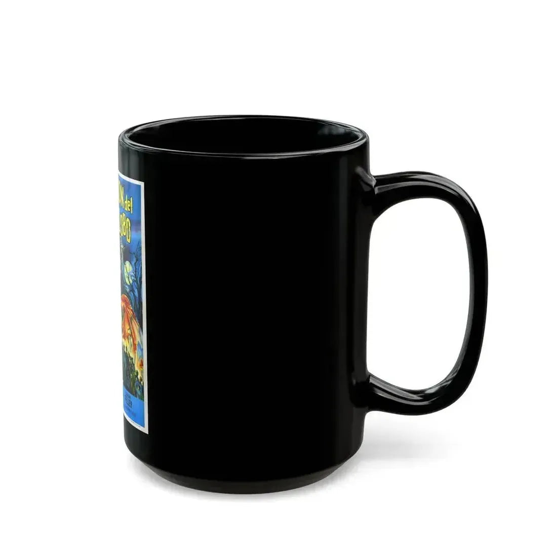 CURSE OF THE WEREWOLF (SPANISH) 1961 Movie Poster - Black Coffee Mug - Go Mug Yourself