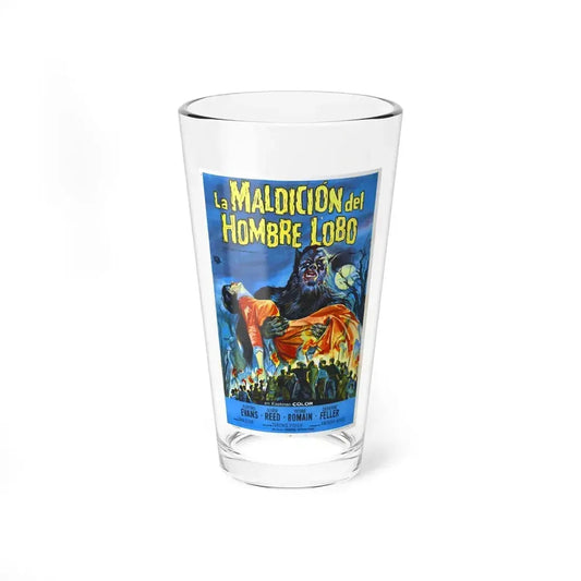 CURSE OF THE WEREWOLF (SPANISH) 1961 Movie Poster - Pint Glass 16oz 16oz - Go Mug Yourself