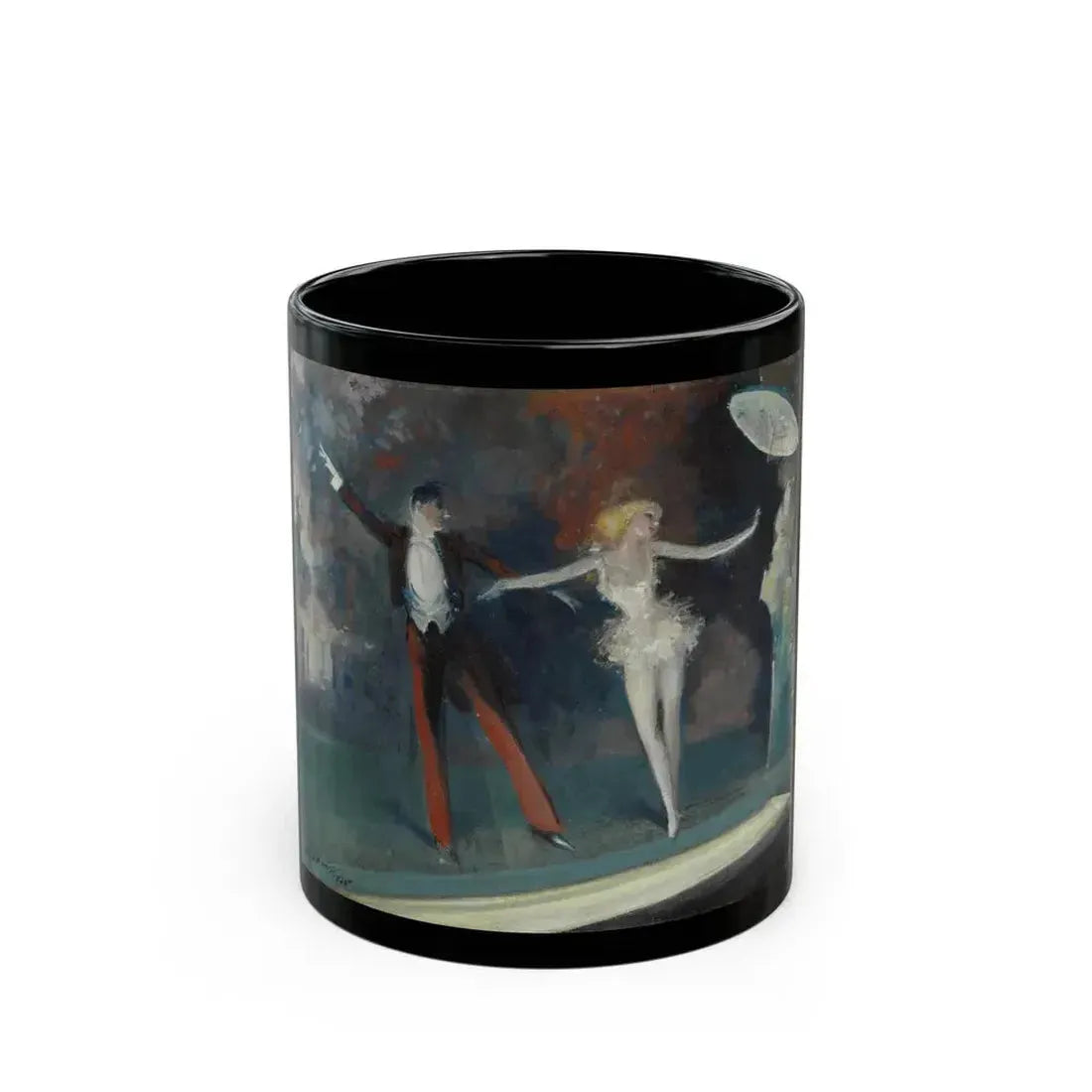 Curtain Call, 1925 - Black Coffee Mug 11oz - Go Mug Yourself