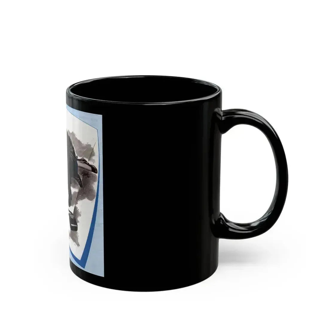 Curtain Going Up, The American Magazine, April 1949 - Black Coffee Mug - Go Mug Yourself