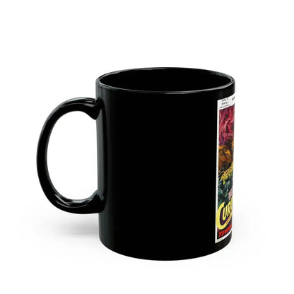 CURUCU, BEAST OF THE AMAZON (BELGIAN) 1956 Movie Poster - Black Coffee Mug - Go Mug Yourself