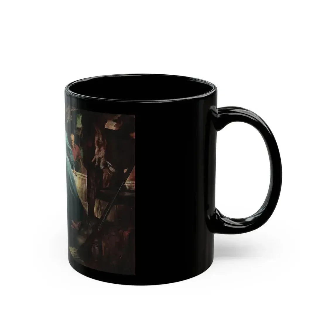 Custom of the Country, Collier's May 29, 1948 - Black Coffee Mug - Go Mug Yourself
