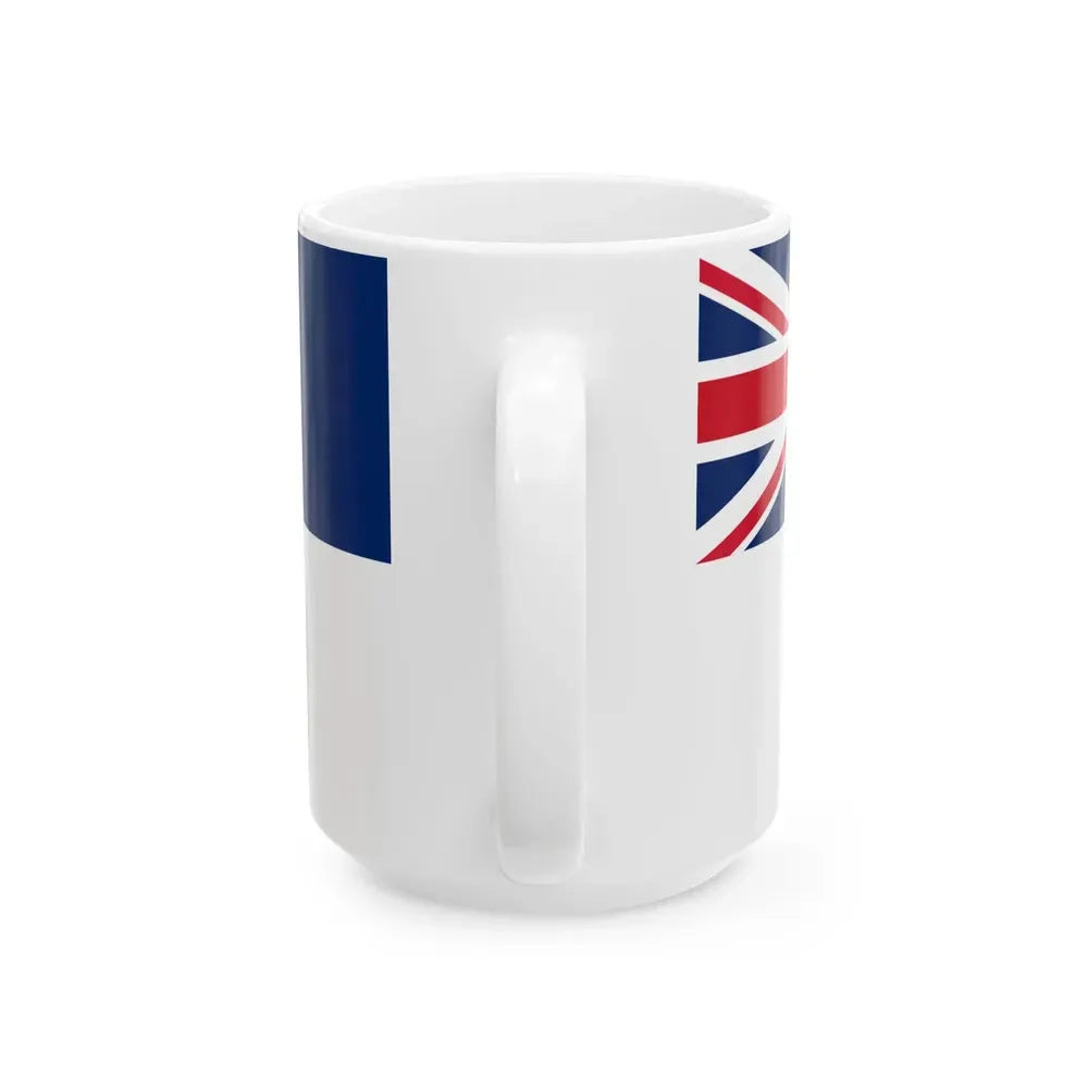 Customs Ensign of Fiji 1881-1966 (Fiji) White Coffee Mug - Go Mug Yourself