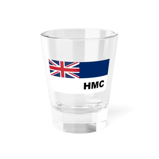 Customs Ensign of Fiji 1881-1966 variant (Fiji) Shot Glass 1.5oz 1.5oz - Go Mug Yourself