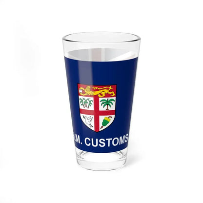 Customs Ensign of Fiji 1970 (Fiji) Pint Glass 16oz - Go Mug Yourself