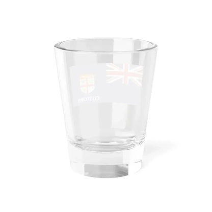 Customs Ensign of Fiji (Fiji) Shot Glass 1.5oz - Go Mug Yourself