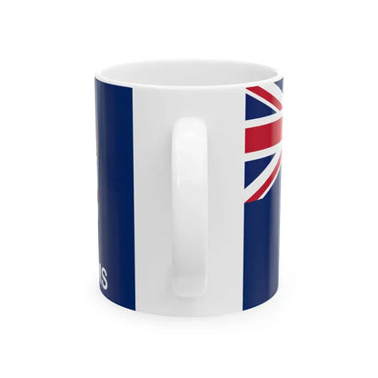Customs Ensign of Fiji (Fiji) White Coffee Mug - Go Mug Yourself
