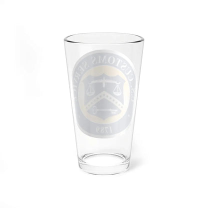 Customs Service - Pint Glass 16oz-Go Mug Yourself