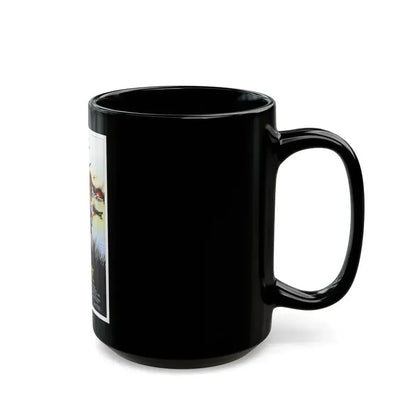 CUT AND RUN 1984 Movie Poster - Black Coffee Mug - Go Mug Yourself
