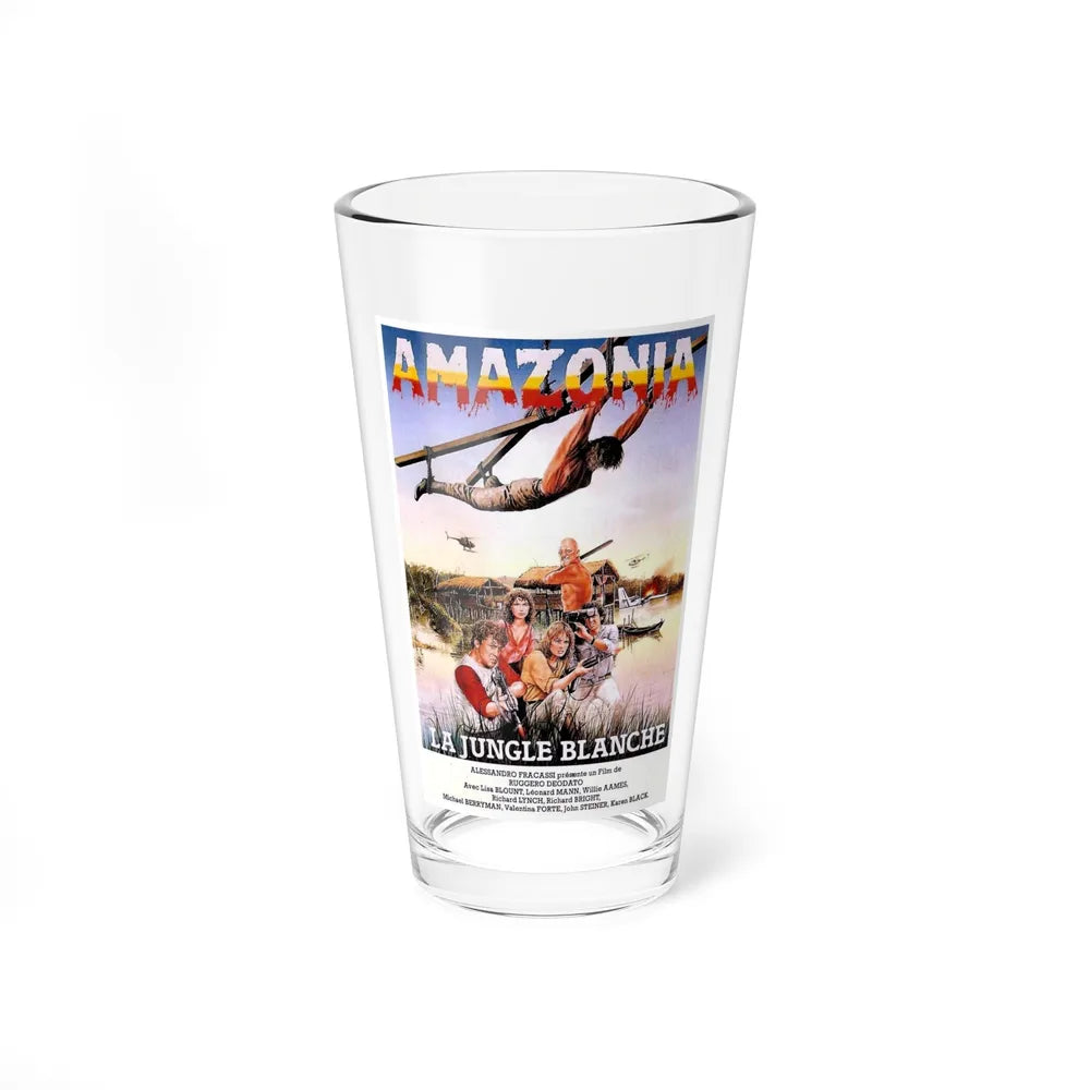 CUT AND RUN (FRENCH) 1984 Movie Poster - Pint Glass 16oz-16oz-Go Mug Yourself