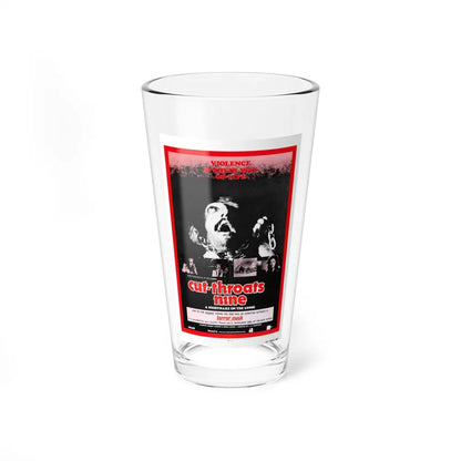 CUT THROATS NINE 1972 Movie Poster - Pint Glass 16oz-16oz-Go Mug Yourself