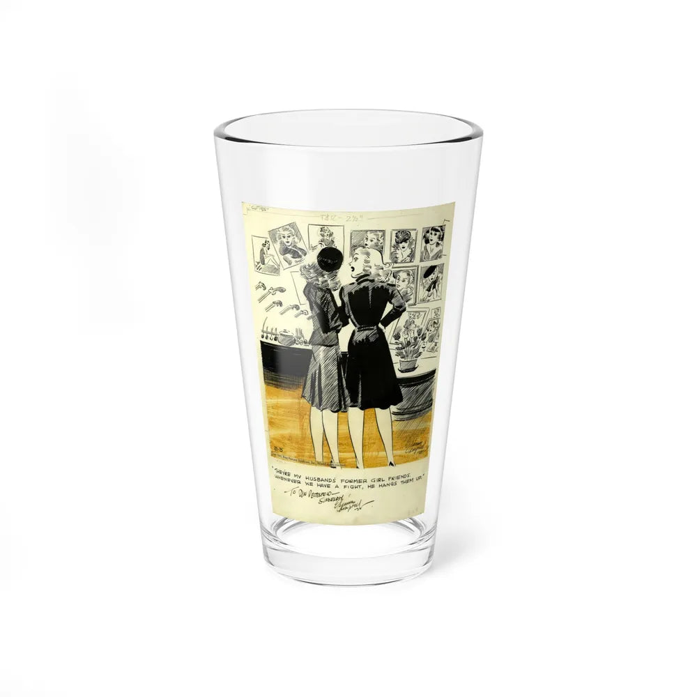 Cuties Daily Comic Strip, 1941 - Pint Glass 16oz-16oz-Go Mug Yourself