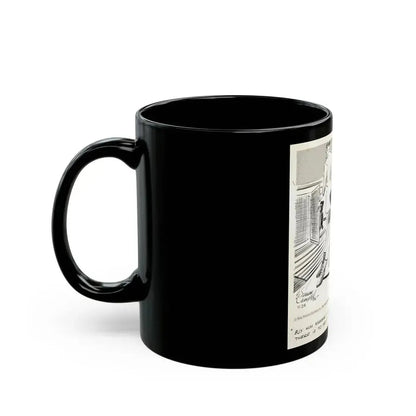 Cuties Daily Comic Strip, 1962 (1) - Black Coffee Mug - Go Mug Yourself