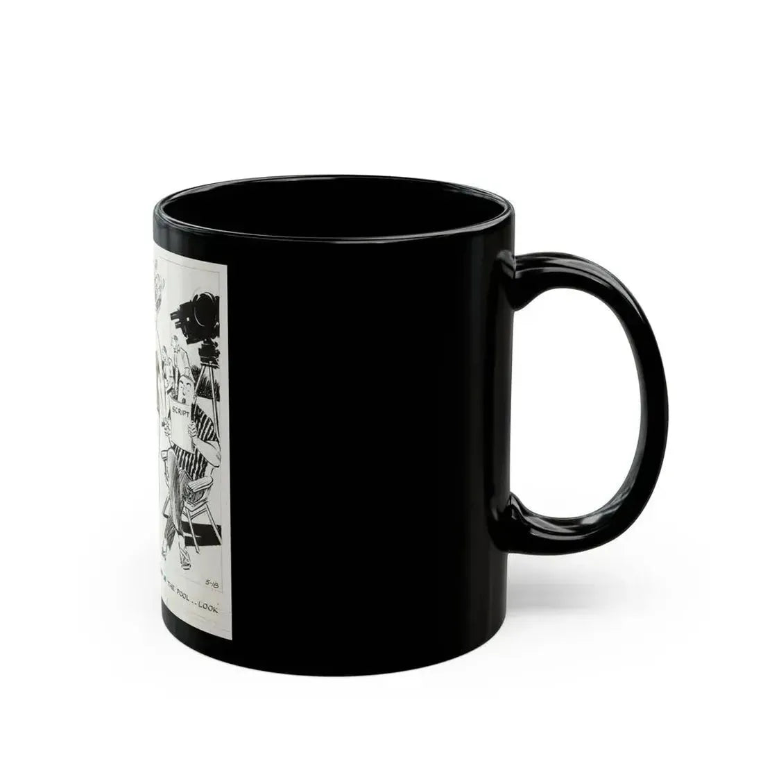 Cuties Daily Comic Strip, 1964 - Black Coffee Mug - Go Mug Yourself
