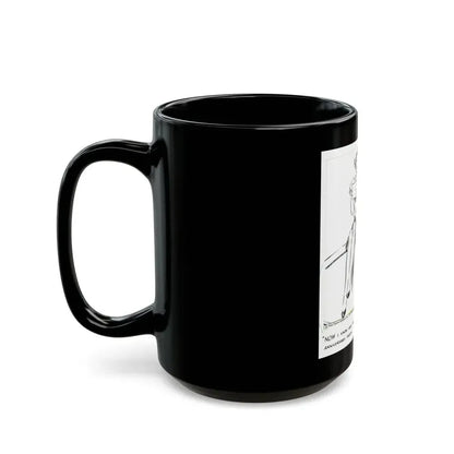 Cuties Daily Comic Strip, 1970 - Black Coffee Mug - Go Mug Yourself