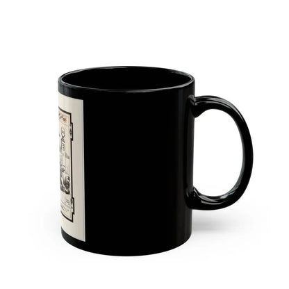 Cuties Single-Panel Comic Strip - Black Coffee Mug - Go Mug Yourself