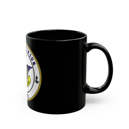 CVN 70 USS Carl Vinson 1982 (U.S. Navy) Black Coffee Mug-Go Mug Yourself