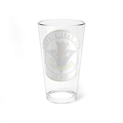 CVN 70 USS Carl Vinson 1982 (U.S. Navy) Pint Glass 16oz-Go Mug Yourself