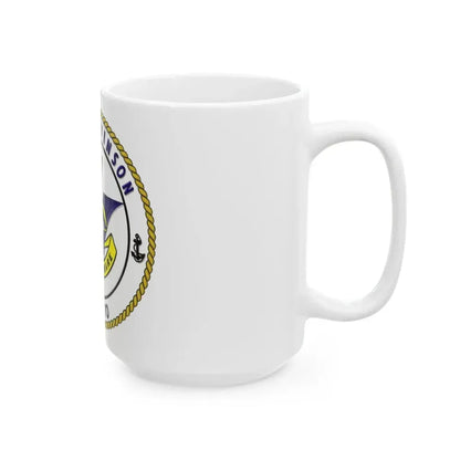 CVN 70 USS Carl Vinson 1982 (U.S. Navy) White Coffee Mug - Go Mug Yourself