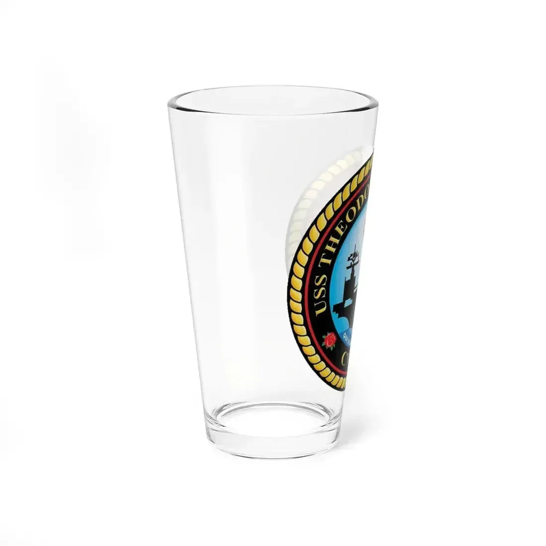 CVN 71 USS Theodore Roosevelt 1986 (U.S. Navy) Pint Glass 16oz - Go Mug Yourself