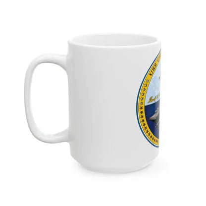 CVN 78 USS Gerald R Ford 2017 (U.S. Navy) White Coffee Mug - Go Mug Yourself